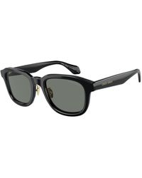 Giorgio Armani - Ar8206 6060/1 Sunglasses Acetate Squared Normal - Lyst
