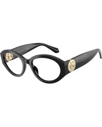 Giorgio Armani - Ar7298U 5875 Optical Frames Acetate Transparent Round Normal - Lyst