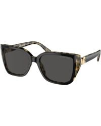 Michael Kors - Mk2199 Acadia 395087 Sunglasses Acetate Squared Normal - Lyst