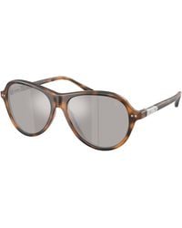 Ralph Lauren - Rl8247U 60896G Sunglasses Acetate Pilot Mirror - Lyst
