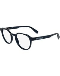 Lacoste - L2980 N 001 Optical Frames Bio-Injected Squared Normal - Lyst