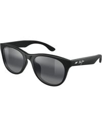 Maui Jim - Mj0694Sa 001 Occhiali Da Sole Acetato Grigio Squadrata - Lyst