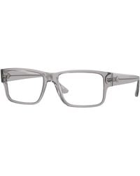 Versace - Ve3342 593 Optical Frames Acetate Squared Normal - Lyst