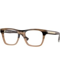 Burberry - Be2445 4207 Optical Frames Acetate Squared Normal - Lyst