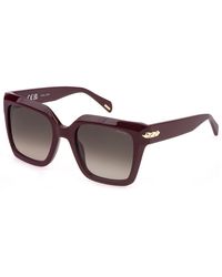 Police - Splr26E New Dawn 4 0Ar3 Sunglasses Acetate Squared Normal Nuanced - Lyst