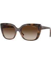 Vogue Eyewear - Vo5337S 238613 Sunglasses Injected Squared Normal Shaded - Lyst