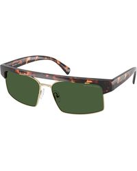 Michael Kors - Mk2261 Saint Lucia 300671 Sunglasses Injected Squared Normal - Lyst