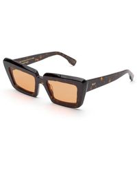 Retrosuperfuture - 17M Coccodrillo Meteorite Sunglasses Acetate Squared Normal - Lyst