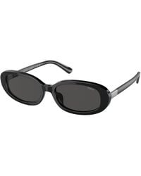 Polo Ralph Lauren - Ph4198U 500187 Sunglasses Acetate Round Normal - Lyst