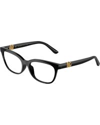 Dolce & Gabbana - Dg5106U 501 Optical Frames Injected Transparent Butterfly Normal - Lyst