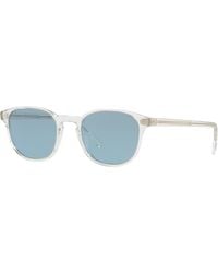 Oliver Peoples - Ov5219S Fairmont Sun 110156 Sunglasses Acetate Squared Normal - Lyst