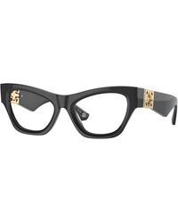 Burberry - Be2405U 4112 Optical Frames Acetate Transparent Cat Eye Normal - Lyst