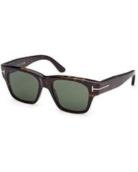 Tom Ford - Ft1280 Caine-02 52N Sunglasses Acetate Squared Normal - Lyst