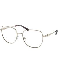 Michael Kors - Mk3062 Belleville 1015 Optical Frames Metal Transparent Squared Normal - Lyst