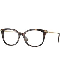 Burberry - Be2391 3002 Optical Frames Acetate Transparent Squared Normal - Lyst