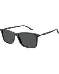 Giorgio Armani - Ar8218 587587 Sunglasses Acetate Squared Normal - Lyst