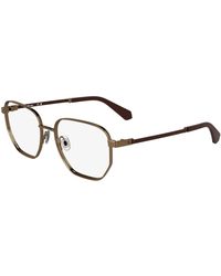 Calvin Klein - Ckj25203 017 Optical Frames Metal Squared Normal - Lyst