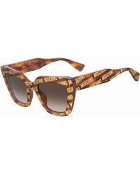 Moschino - Mos148/S 2Vm/Ha Sunglasses Acetate Squared Normal Shaded - Lyst