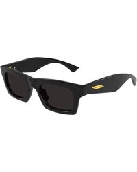 Bottega Veneta - Bv1457S 001 Sunglasses Acetate Squared - Lyst