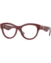 Burberry - Be2404 4119 Optical Frames Acetate Transparent Round Normal - Lyst
