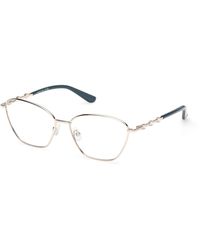 Guess - Gm50045 033 Optical Frames Metal Cat Eye Normal - Lyst