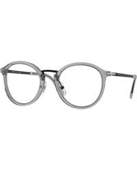 Persol - Po3309V Vico 309 Optical Frames Acetate Transparent Pantos Normal - Lyst