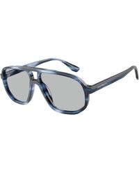 Emporio Armani - Ea4263U 632787 Sunglasses Acetate Pilot Normal - Lyst