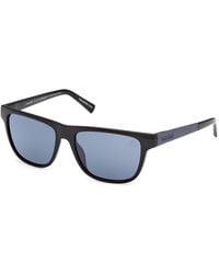 Timberland - Tb00069 52R Sunglasses Injected Squared Polarized - Lyst