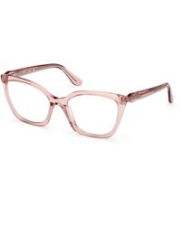 Guess - Gu2965 072 Optical Frames Acetate Cat Eye Normal - Lyst