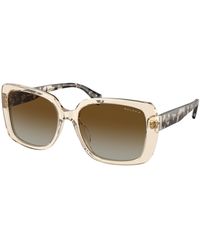 Ralph Lauren - Ra5298U 6072T5 Sunglasses Acetate Squared Polarized Shaded - Lyst
