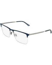 Calvin Klein - Ck26104 002 Optical Frames Metal Squared Normal - Lyst
