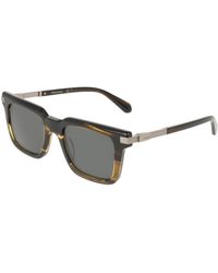 Ferragamo - Sf2103S 323 Sunglasses Acetate Squared Normal - Lyst