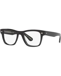 Oliver Peoples - Ov5393U Oliver 1492 Optical Frames Acetate Transparent Squared Normal - Lyst