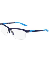 Nike - 7402 410 Optical Frames Bio-Inject Squared Normal Normal - Lyst