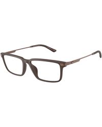 Emporio Armani - Ea3268U 6258 Optical Frames Injected Squared Normal - Lyst