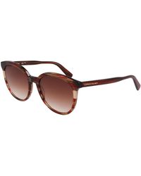 Longchamp - Lo752S 606 Sunglasses Acetate Round Normal Normal - Lyst