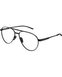 Gucci - Gg1679O 003 Optical Frames Metal Transparent Pilot - Lyst