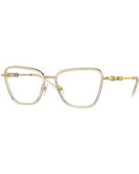 Versace - Ve1292 1508 Optical Frames Metal Butterfly Normal - Lyst