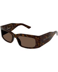 Balenciaga - Bb0328S 002 Sunglasses Acetate Squared - Lyst