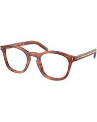 Prada - Pr C04V 27F1O1 Optical Frames Acetate Pillow Normal - Lyst