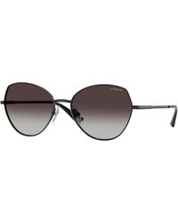 Vogue Eyewear - Vo4330S 352/8G Sunglasses Metal Geometric Normal Shaded - Lyst