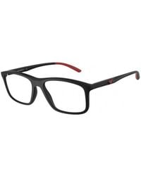 Emporio Armani - Ea3196 5001 Optical Frames Plastic Squared - Lyst
