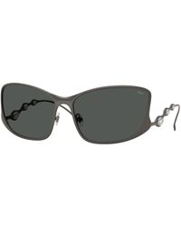 DIESEL - Dl1013 100987 Sunglasses Metal Pillow Normal - Lyst