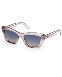 Guess - Gu00195 20W Sunglasses Injected Squared Normal - Lyst