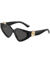 Dolce & Gabbana - Dg4469 501/87 Sunglasses Acetate Butterfly Normal - Lyst