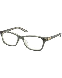 Ralph Lauren - Ra7039 6074 Optical Frames Acetate Transparent Squared Normal - Lyst