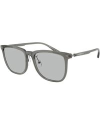 Emporio Armani - Ea4255D 502987 Sunglasses Injected Geometric Normal - Lyst
