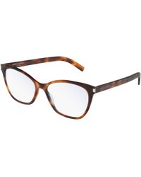 Saint Laurent - Sl 287 Slim 003 Optical Frames Acetate Cat Eye - Lyst