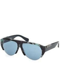MAX&Co. - Mo0167 55N Sunglasses Acetate Pilot Normal - Lyst