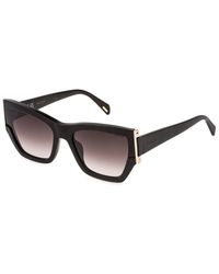 Police - Splr22 Secret 2 752 Sunglasses Acetate Cat Eye Normal Shaded - Lyst